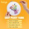 Embroidery Kit for Adult Beginners, Funny Flower Embroidery Kit with Step-by-Step Instructions & Video, Printed Cloth, 7.87" Hoop, Display Stand, Color Threads and Tools for Craft Lover(BEF021)